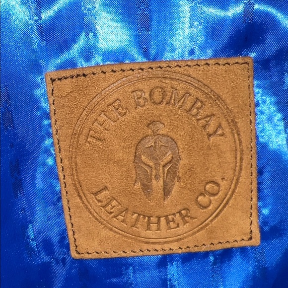 Bombay Leather Mens Baron brown suede Leather Jacket NWOT - Picture 4 of 15